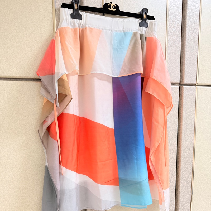 63)全新Issey Miyake三宅正品秀款美裙 2號-3