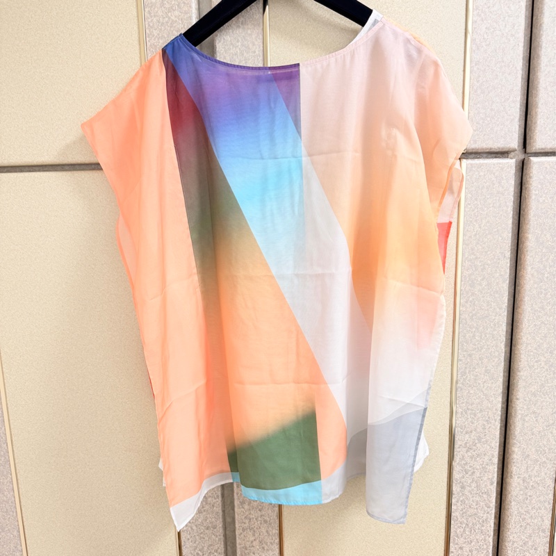 63）全新Issey Miyake三宅正品秀款層層次感美衣 2號-7