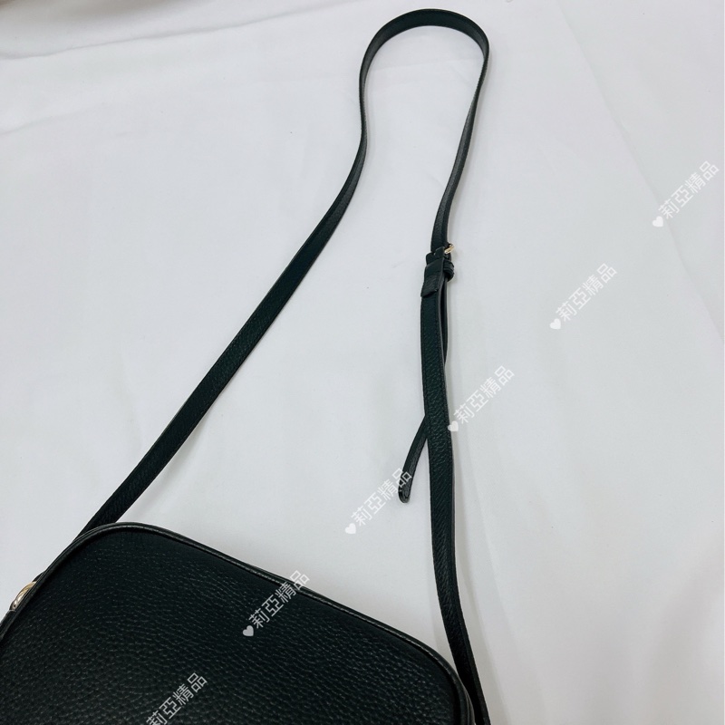莉亞精品♡Gucci 308364 soho相機包 黑 二手-17