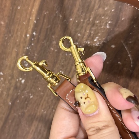 TEEN CELINE LULU標誌印花及牛皮革手袋-3