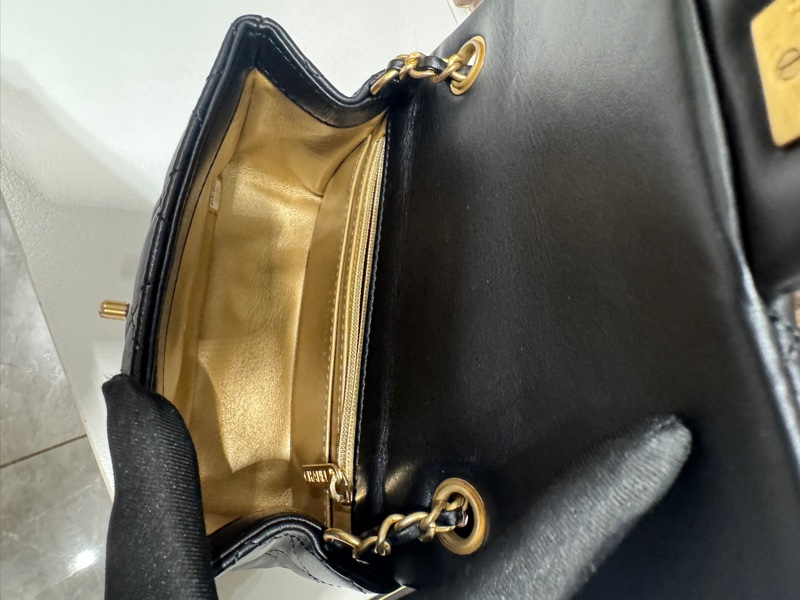 全新 Chanel 方胖子金球 Mini Square Gold Ball-4