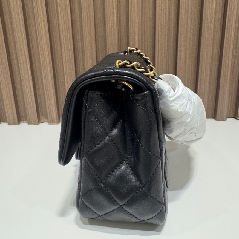 全新 Chanel 方胖子金球 Mini Square Gold Ball-11