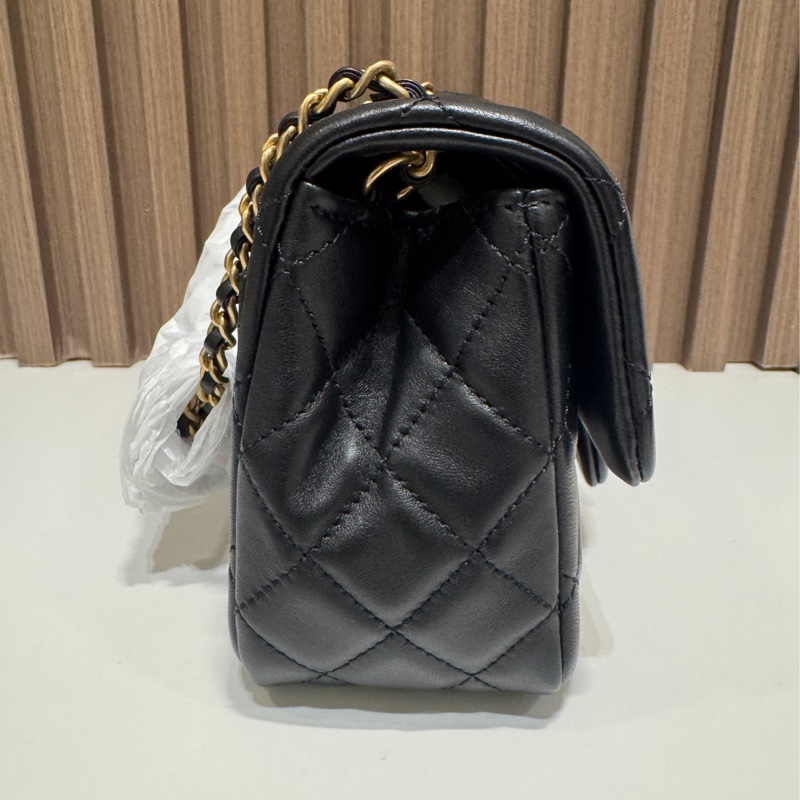 全新 Chanel 方胖子金球 Mini Square Gold Ball-12