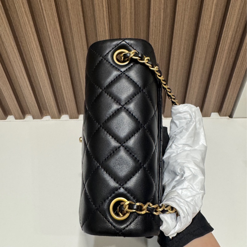 全新 Chanel 方胖子金球 Mini Square Gold Ball-14