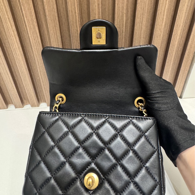 全新 Chanel 方胖子金球 Mini Square Gold Ball-16