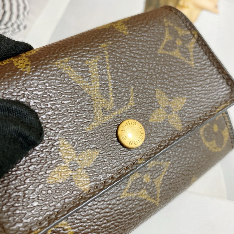 LV M61930 老花卡夾零錢包 🏅-4