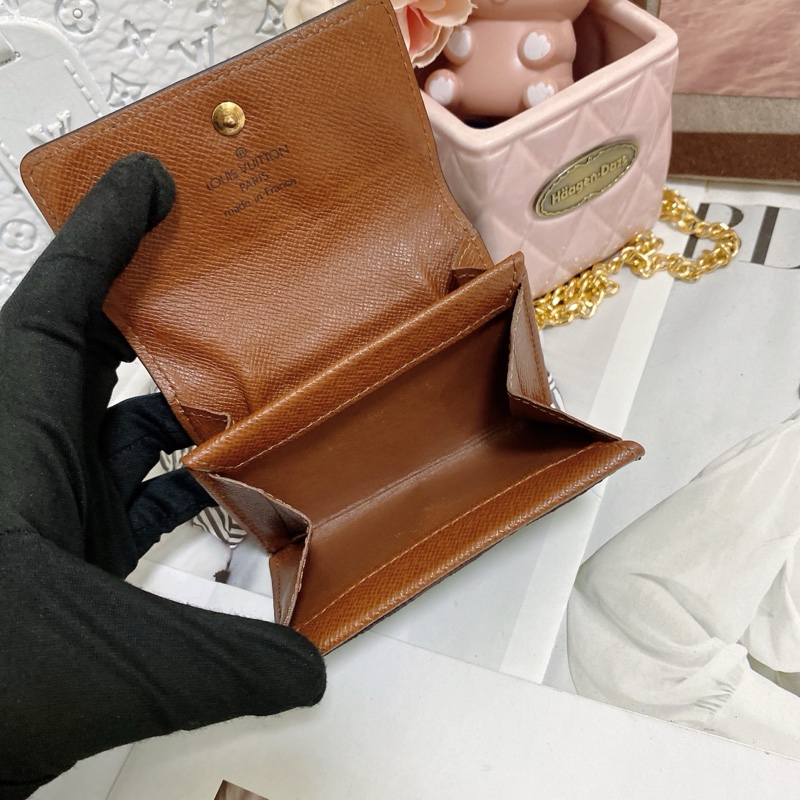 LV M61930 老花卡夾零錢包 🏅-12