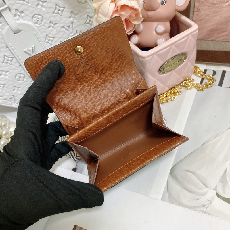 LV M61930 老花卡夾零錢包 🏅-13