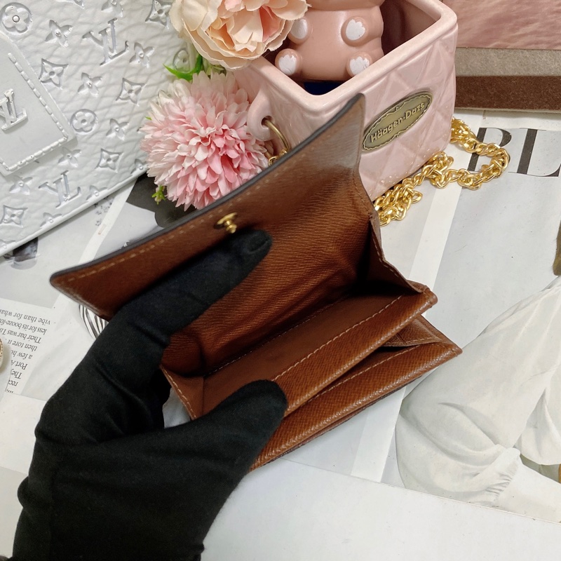 LV M61930 老花卡夾零錢包 🏅-16