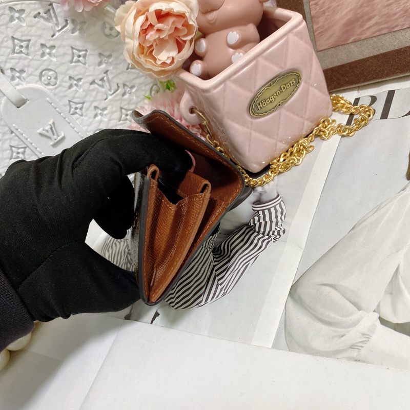 LV M61930 老花卡夾零錢包 🏅-18