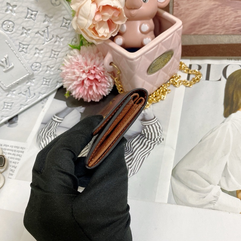 LV M61930 老花卡夾零錢包 🏅-20