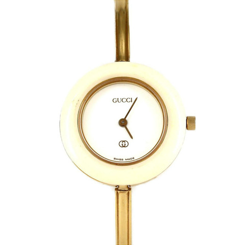 Gucci Change Ring GP，M 碼，1100-L 石英錶