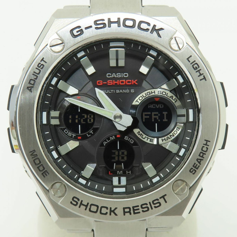 卡西歐 G-SHOCK G-STEEL GST-W110-1AJF 強韌太陽能手錶-0