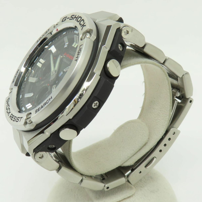 卡西歐 G-SHOCK G-STEEL GST-W110-1AJF 強韌太陽能手錶-2