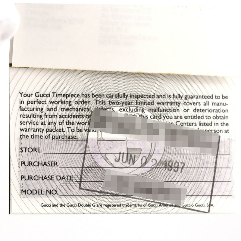 Gucci Changing GP M 碼 11/12.2 石英錶-8