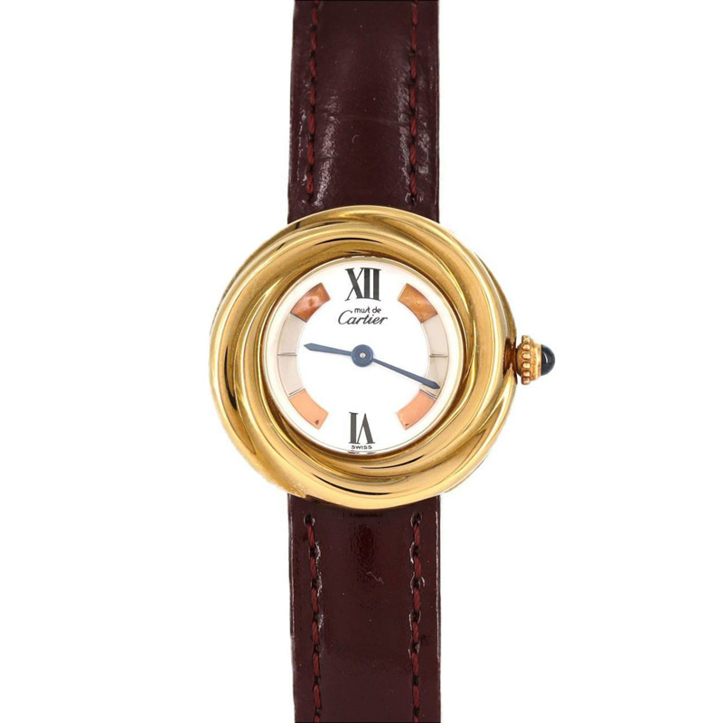 卡地亞 Must Trinity SM GP W1010744 石英錶-0