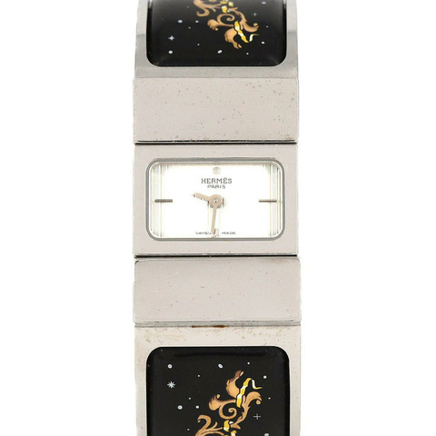 愛馬仕 Roquet 琺瑯 LO1.210 不鏽鋼石英錶