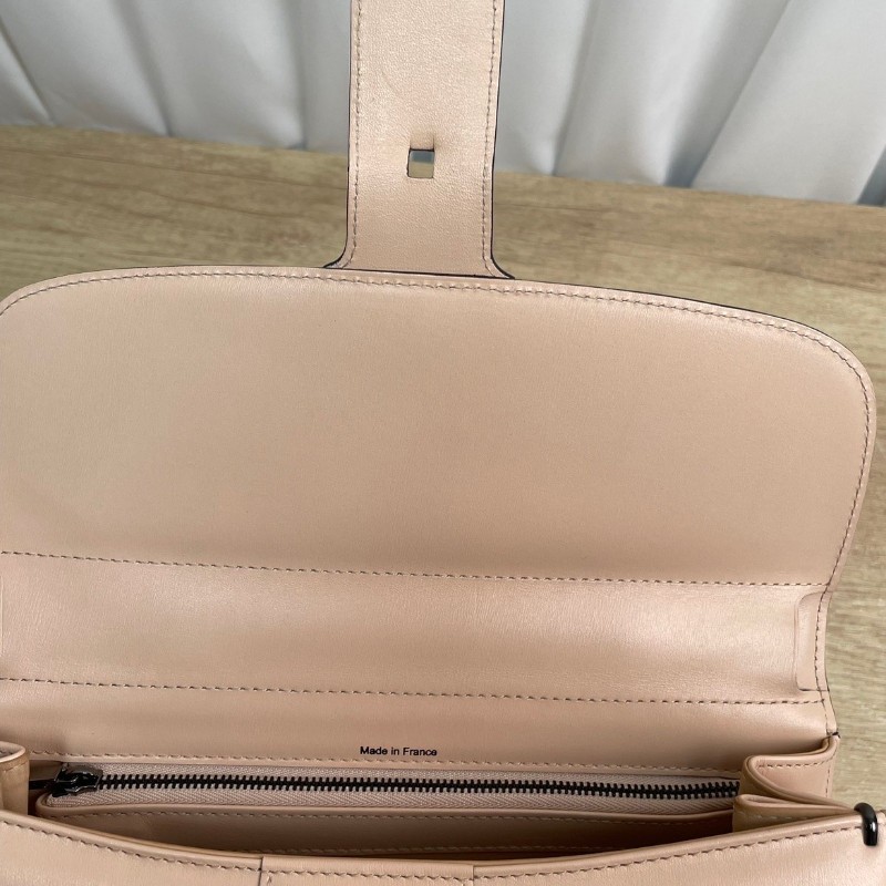 Delvaux Brillant 奶茶色手提包肩背包-13