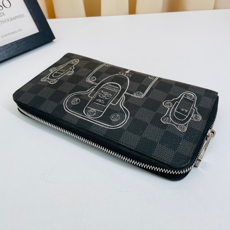 LV 旅行箱鎖扣ZIPPY ORGANIZER 長款拉鍊錢包-4