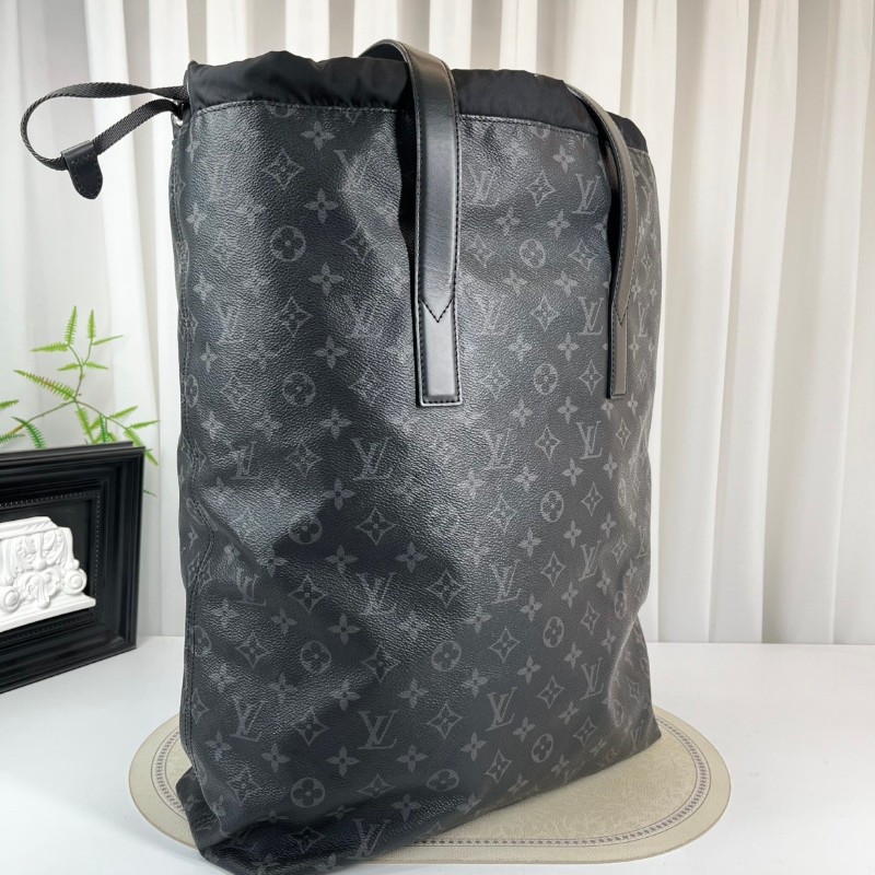LV 秀款黑色老花 Monogram tote Bagd-2