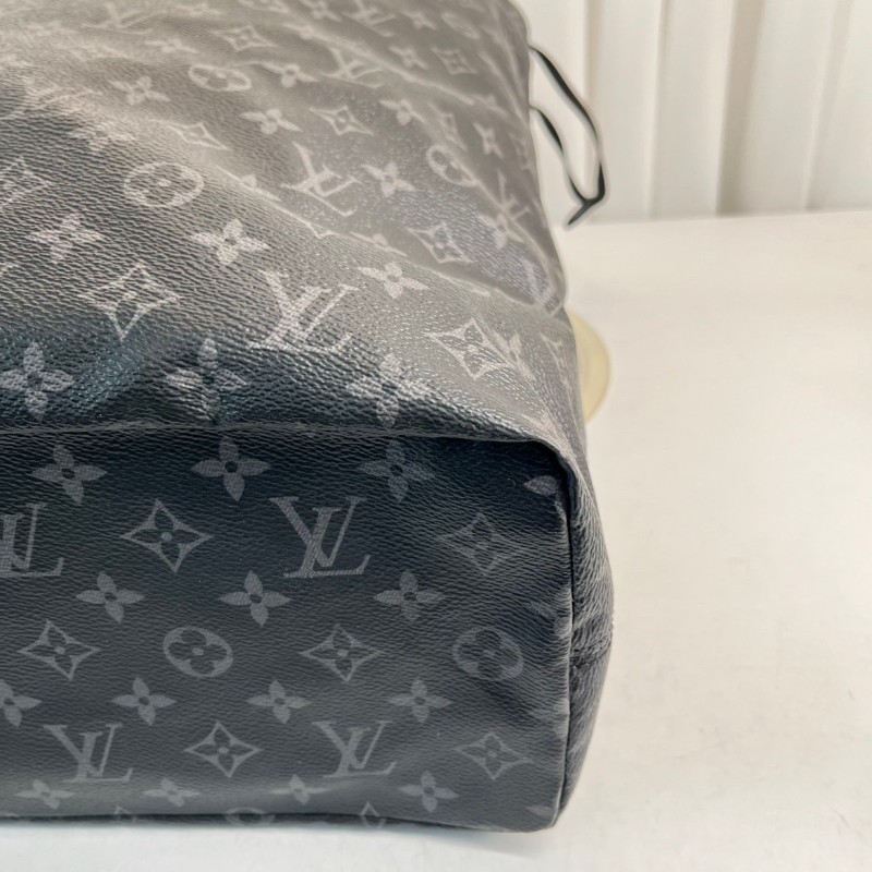 LV 秀款黑色老花 Monogram tote Bagd-17