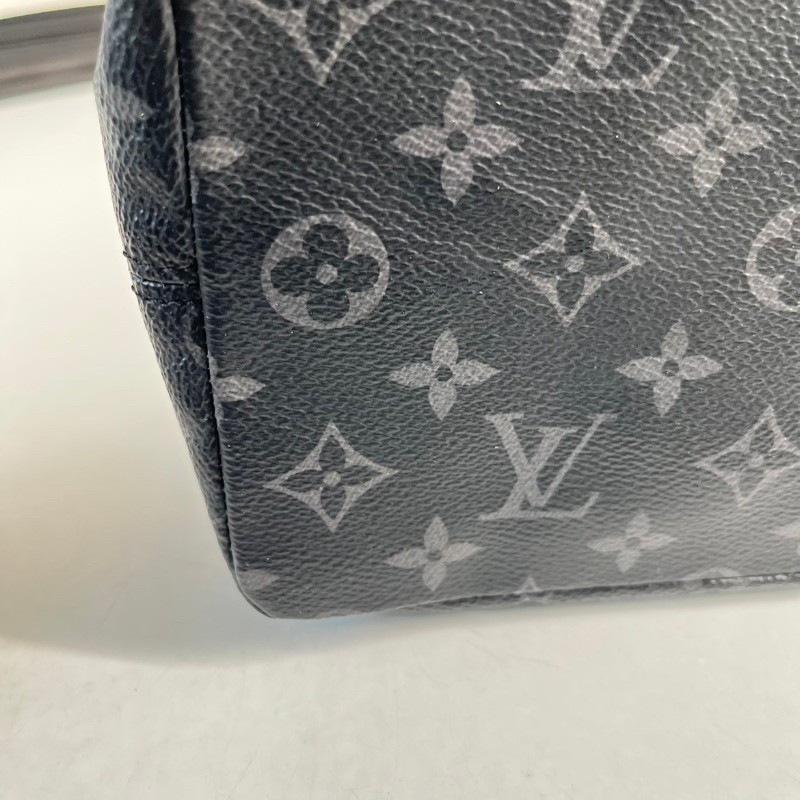 LV 秀款黑色老花 Monogram tote Bagd-20