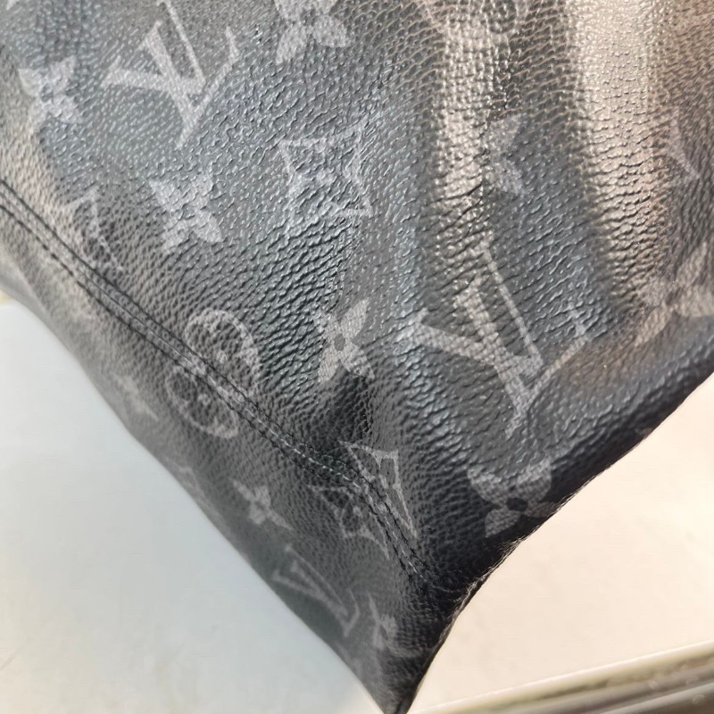 LV 秀款黑色老花 Monogram tote Bagd-22