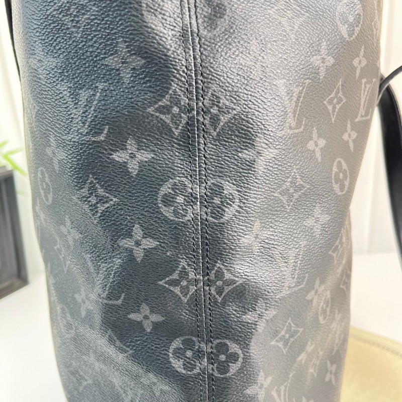 LV 秀款黑色老花 Monogram tote Bagd-26