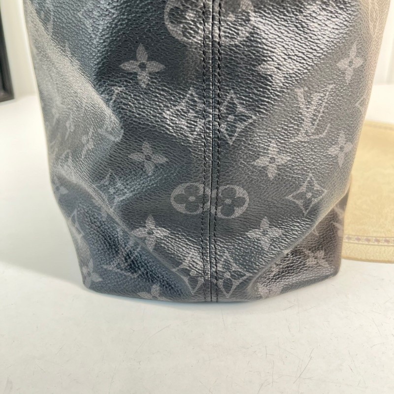 LV 秀款黑色老花 Monogram tote Bagd-28