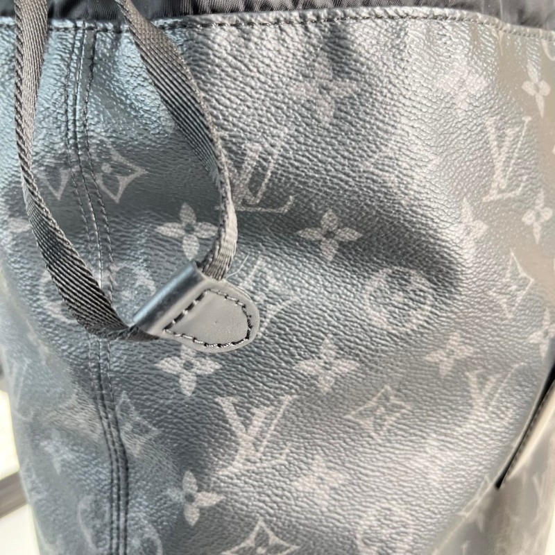 LV 秀款黑色老花 Monogram tote Bagd-29