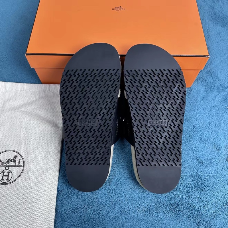 Hermes • Chypre Taddy絨毛 二舅鞋 全新附盒裝防塵✔️-6