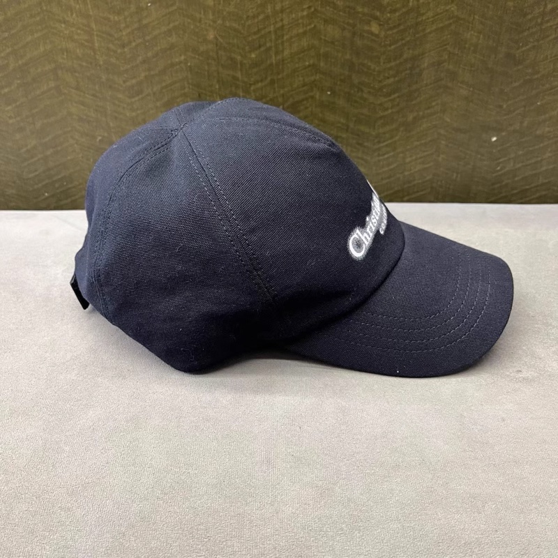 Dior • 字母Logo 棒球帽 黑色-4