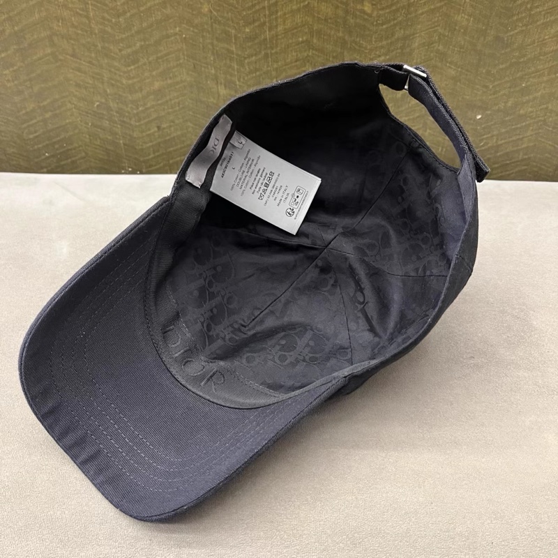 Dior • 字母Logo 棒球帽 黑色-6