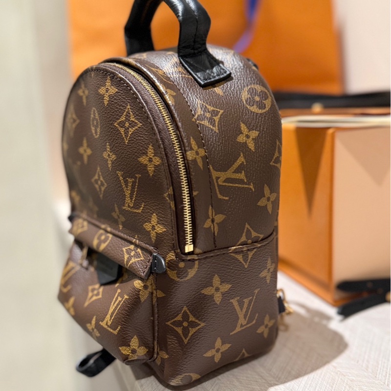 LV 老花 小書包 Louis Vuitton (M44873 Palm Springs Mini)-6