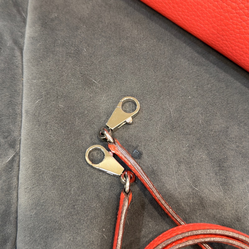 #全網最低💰 #閒置帶膜✨ 愛馬仕凱莉28磚紅色銀扣tc皮t刻-18