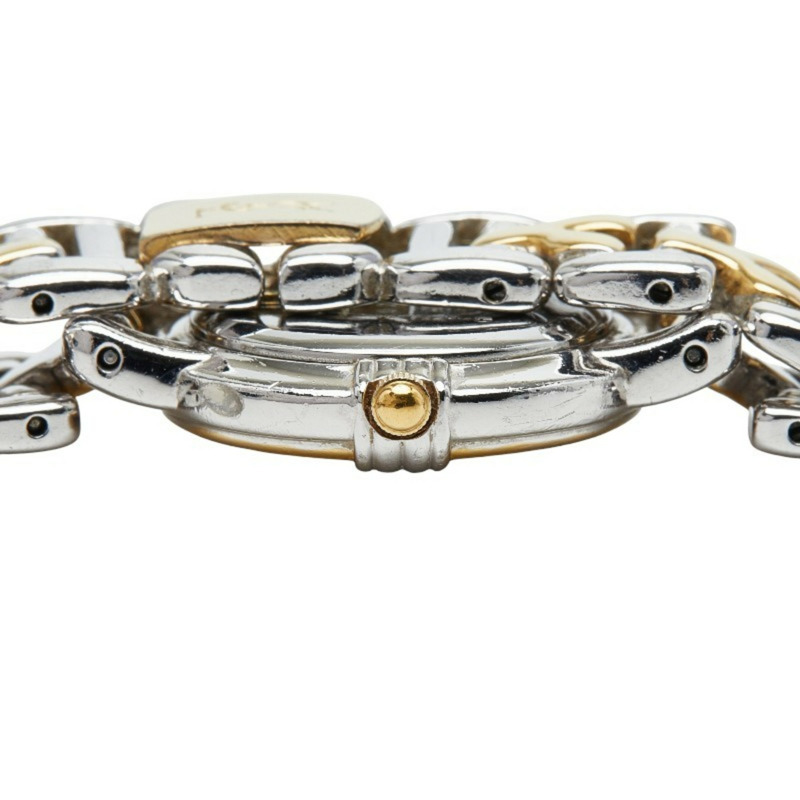 伊夫聖羅蘭女士腕錶 5430-F43089 石英銀色錶盤金屬錶殼-4