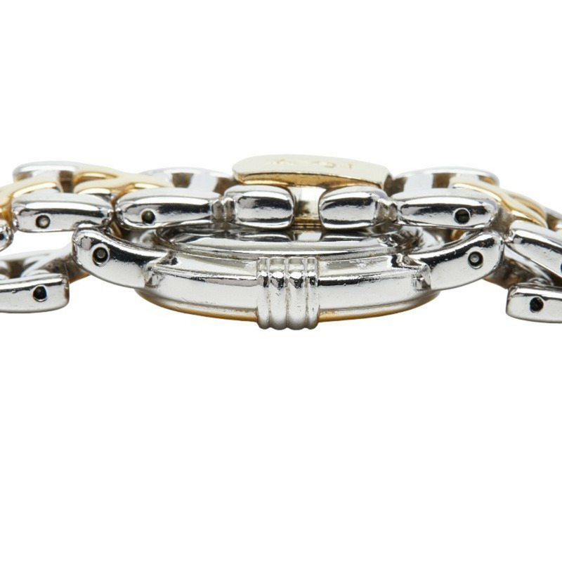 伊夫聖羅蘭女士腕錶 5430-F43089 石英銀色錶盤金屬錶殼-5