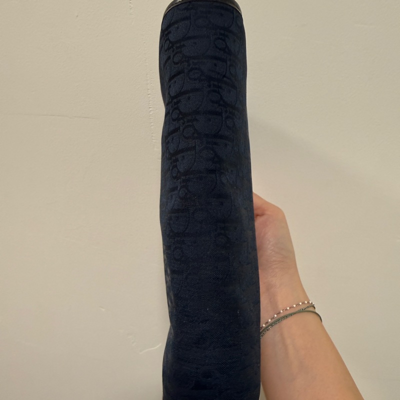 日本中古 Dior 老花 肩背手拿包 海軍藍-7