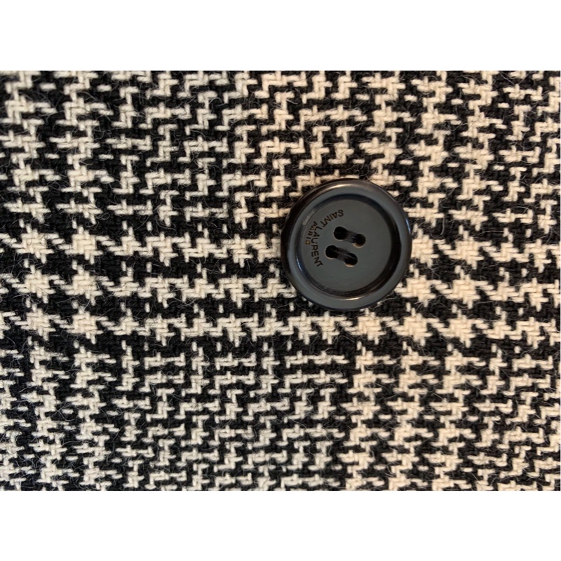 Saint Laurent 羊毛洋裝外套-5