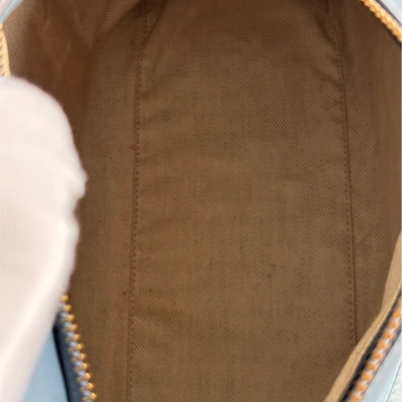 LOEWE羅意威中號幾何包 尺寸291219cm,成色相當不錯,霧霾藍拼色-16