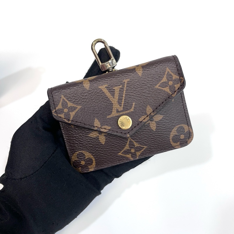 🥨絕版孤品路易威登 Felicie strap go LV原花拼綠背帶二合一麻將包M80091-9