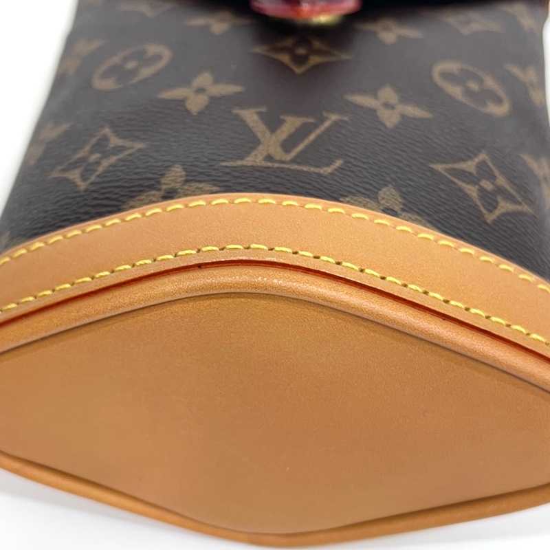 🥨路易威登新款薯條包LV 原花下蓋金釦磁吸薯條包M14056-11