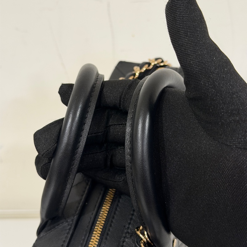 Chanel 22B復古盒子包 芯片款 #全新全配🉑送禮 #全牛皮菱格紋大logo-18