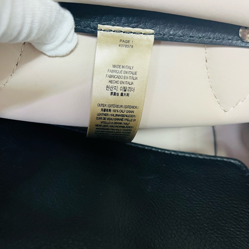 BURBERRY巴寶莉 BELT 燙金LOGO小牛皮斜背/手提兩用包-17