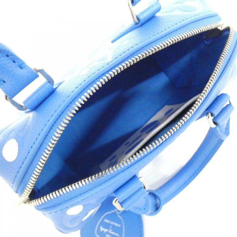 路易威登 Monogram Empreinte (LV x YK) Speedy Bandouliere 20 公分單肩包 M46425-4