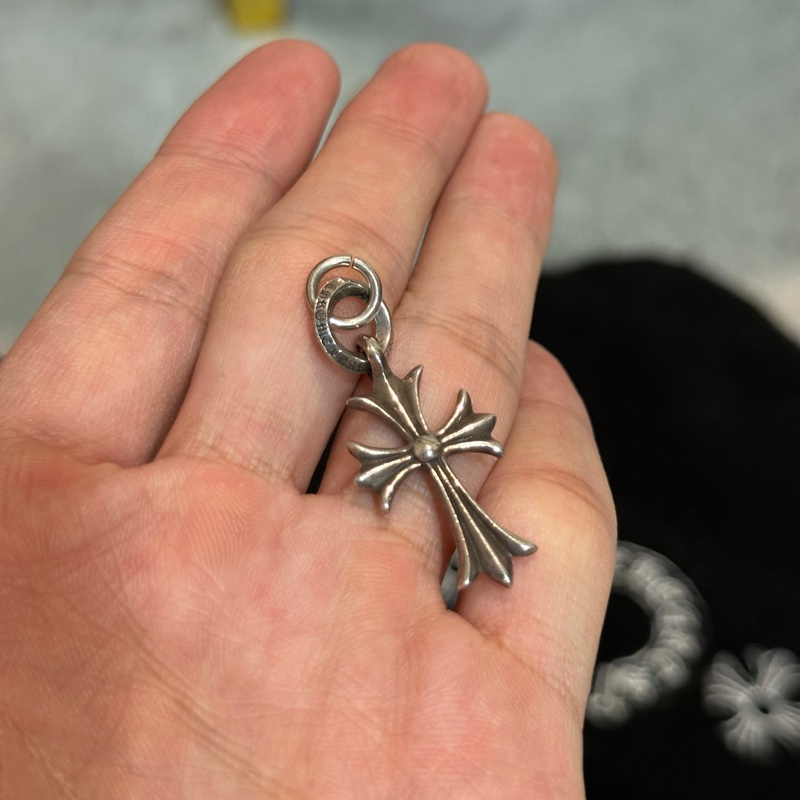 克羅心 Chrome hearts 十字 吊墜 tiny-0