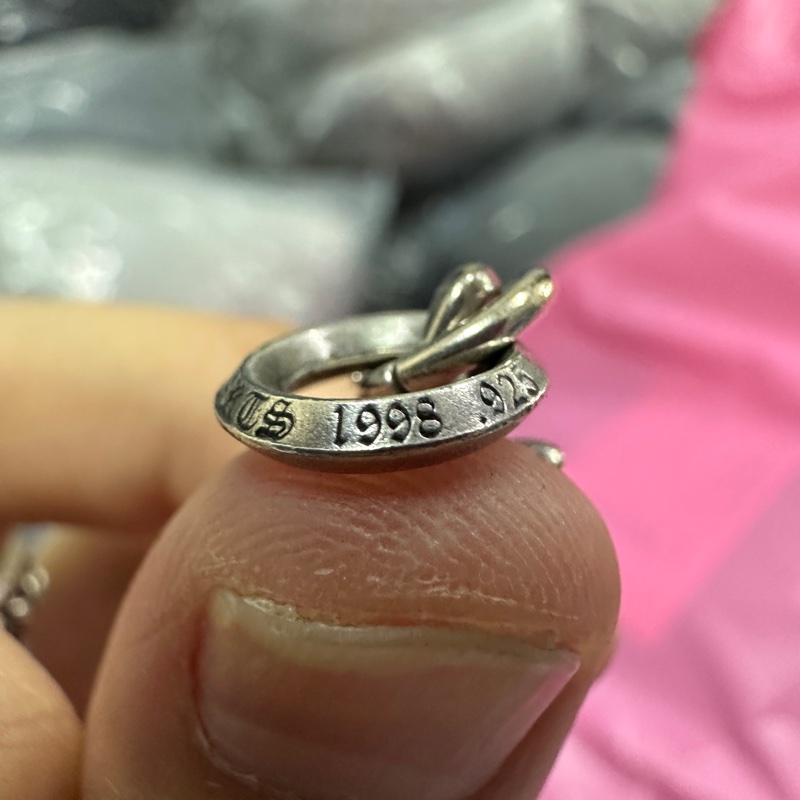 克羅心 Chrome hearts 十字 吊墜 tiny-4