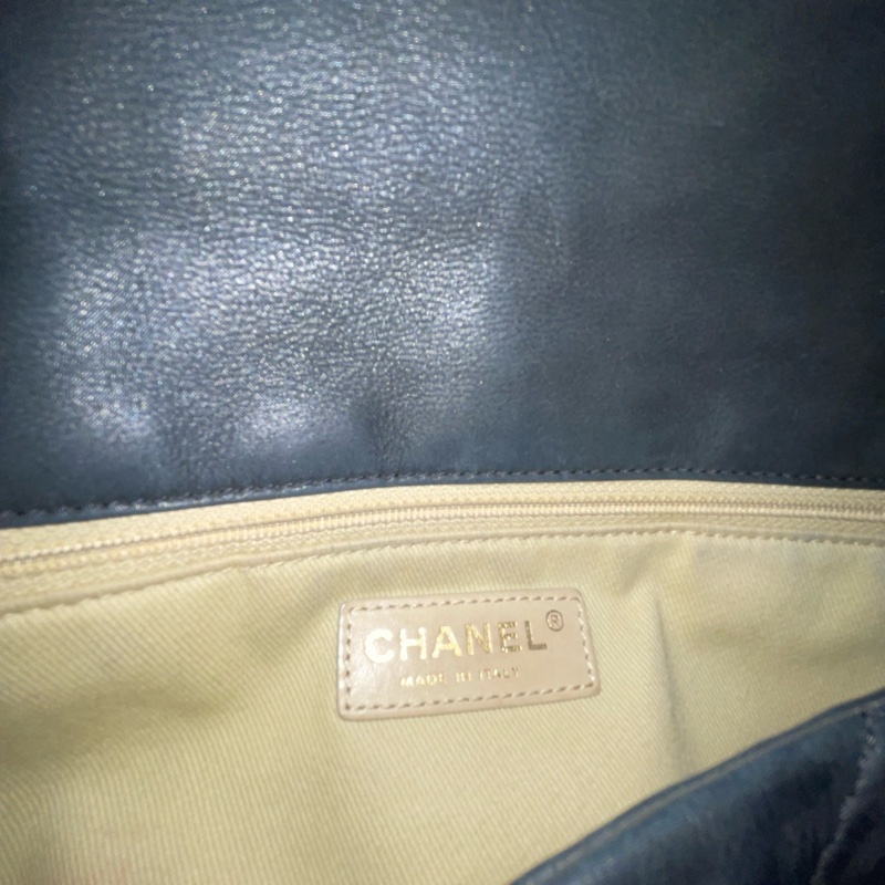 CHANEL CLASSIC FLAG CF 風琴包-14