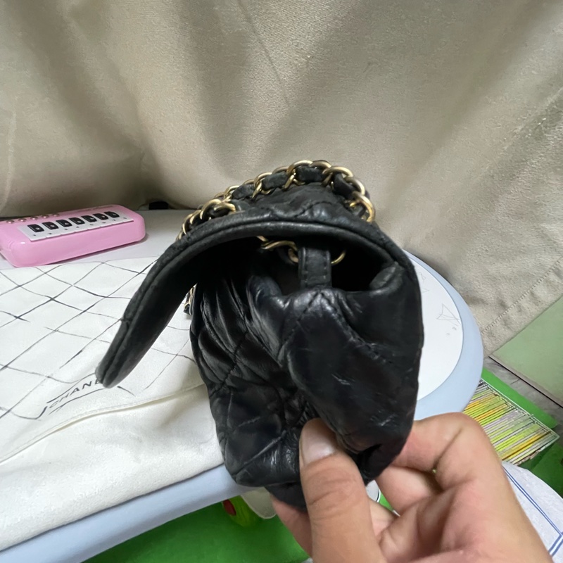 CHANEL CLASSIC FLAG CF 風琴包-16