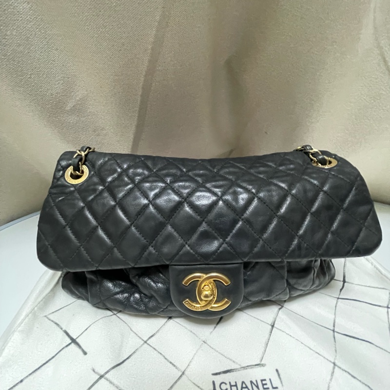 CHANEL CLASSIC FLAG CF 風琴包-23